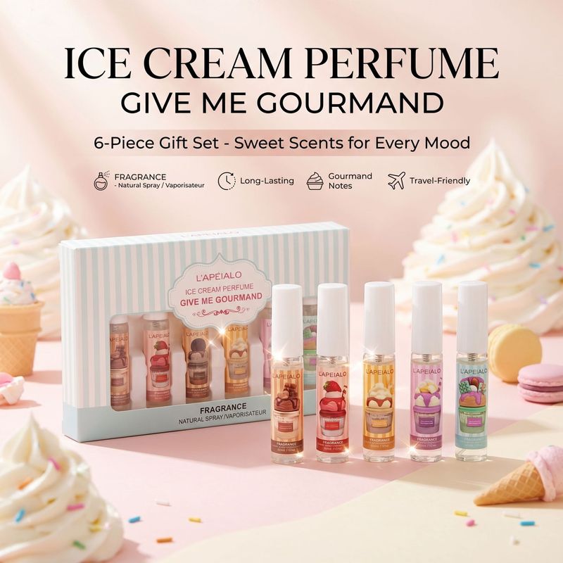 LAPEIALO Ice cream perfume 6 G - Lighting review and price