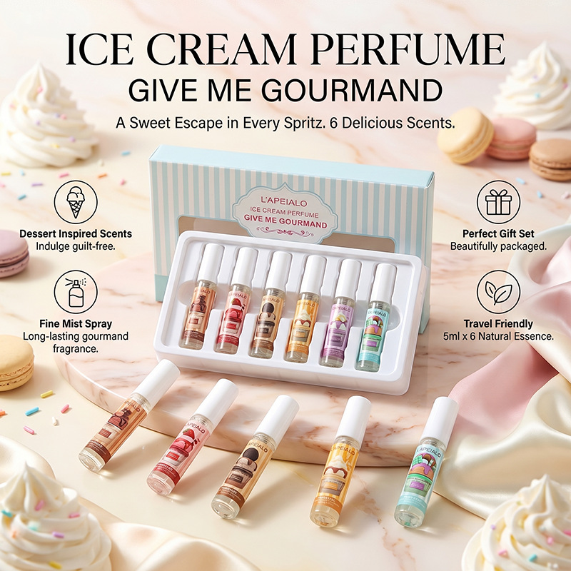 LAPEIALO Ice cream perfume 6 G - Lighting review and price