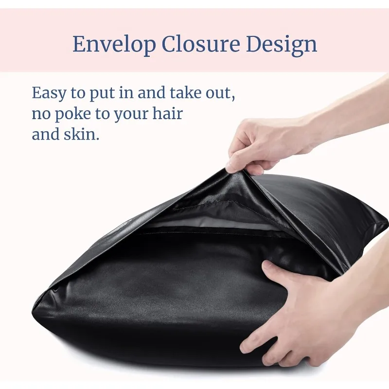 1/2pcs Multi-size Satin Pillow - Satin Silk Pillowcase Hair Skin review and price