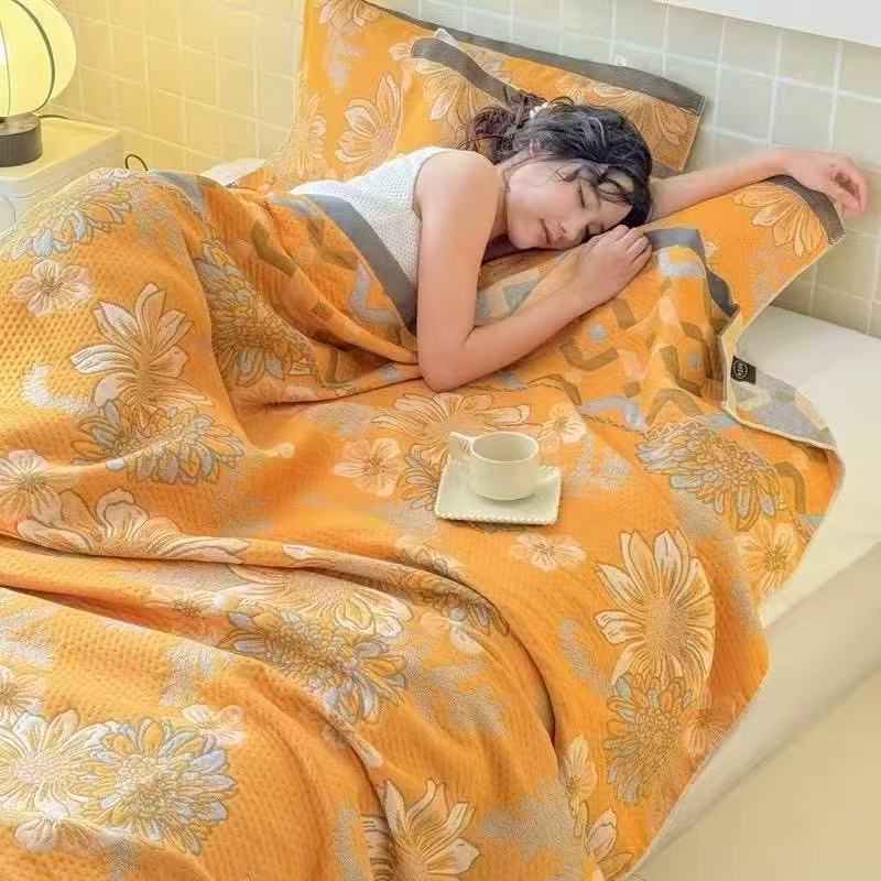 6-Layer Muslin Blanket Queen S - Muslin Cotton Bedspread review and price
