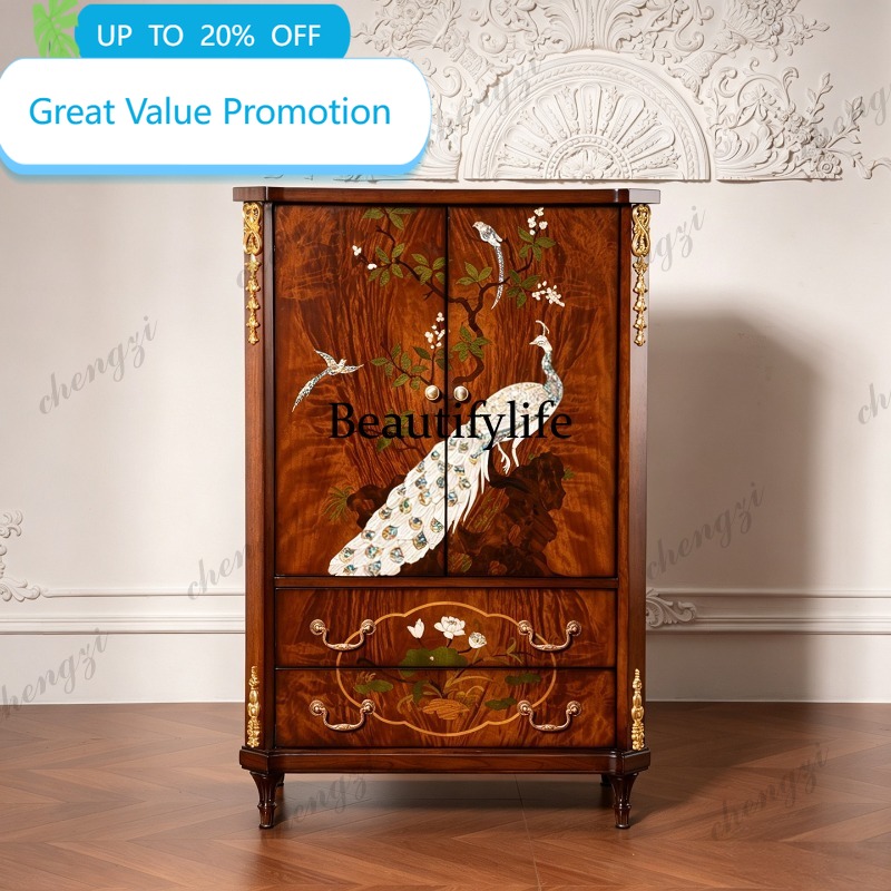 M178 American retro solid wood - Storage & Organization review and price