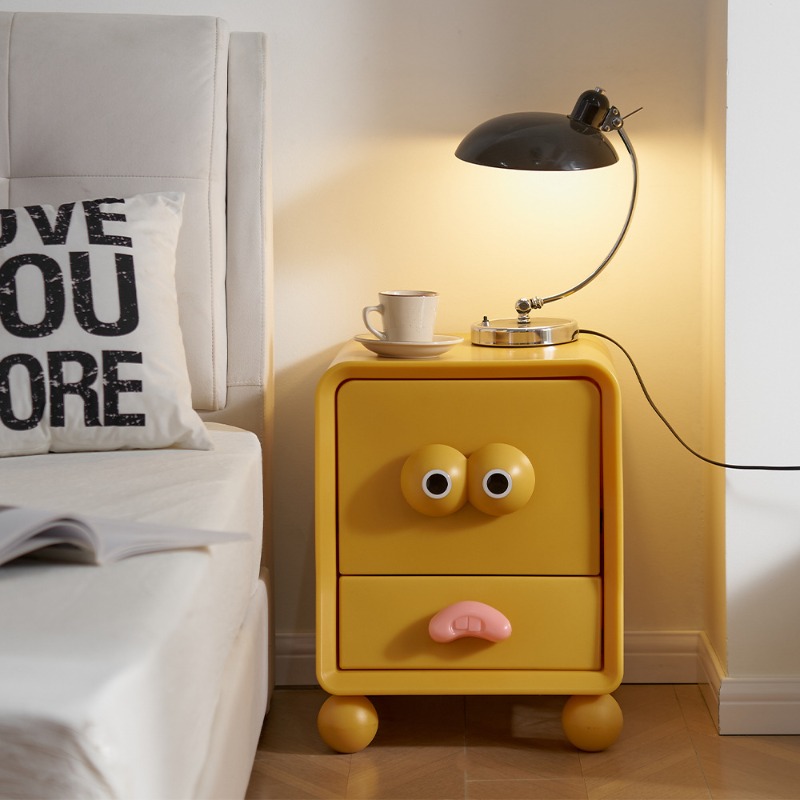 Bedside table creative cute ca - Storage & Organization review and price