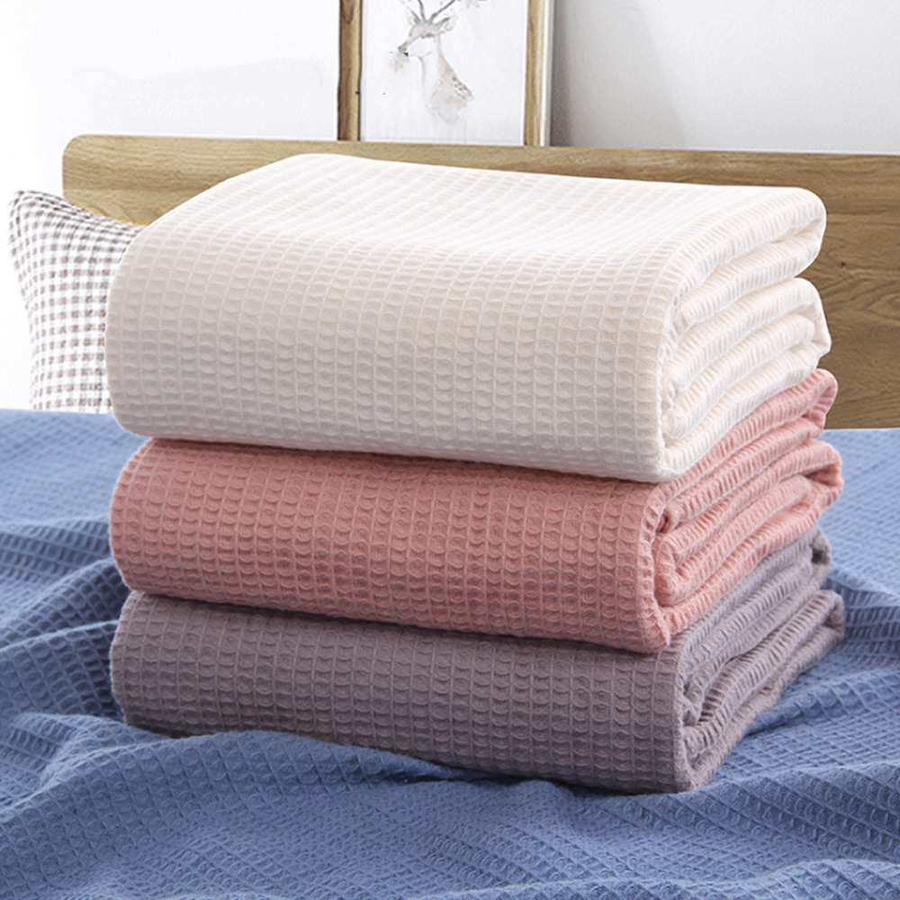 Waffle Muslin Summer Bedspread - Muslin Cotton Bedspread review and price